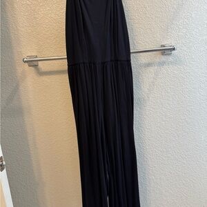 kate quinn Black Wide-Leg Jumpsuit